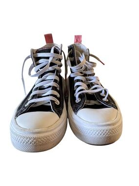 Converse Chuck Taylor All Star Move Platform Kids 5 Black Pink High Top